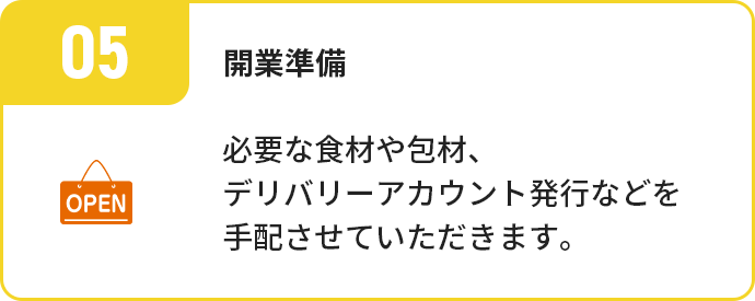 05開業準備